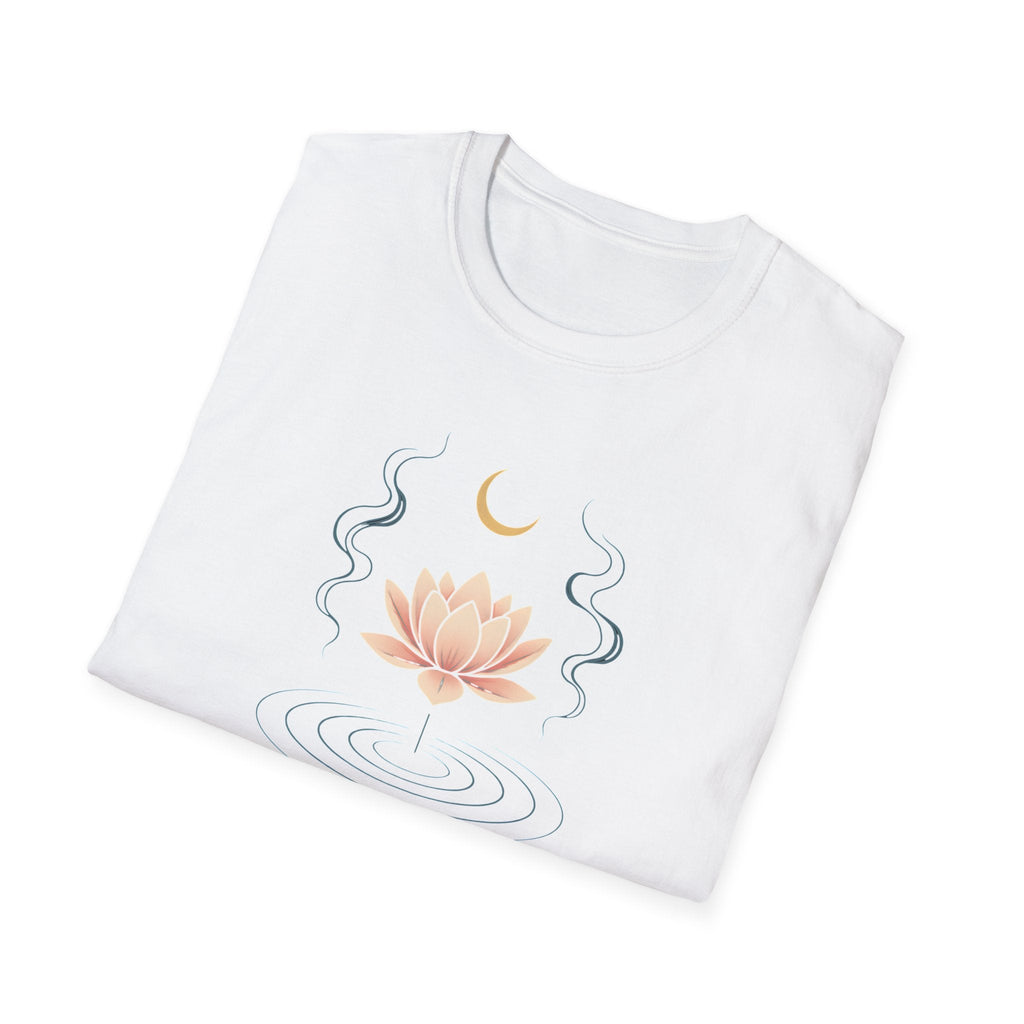 Moonlit Lotus Meditation T-Shirt