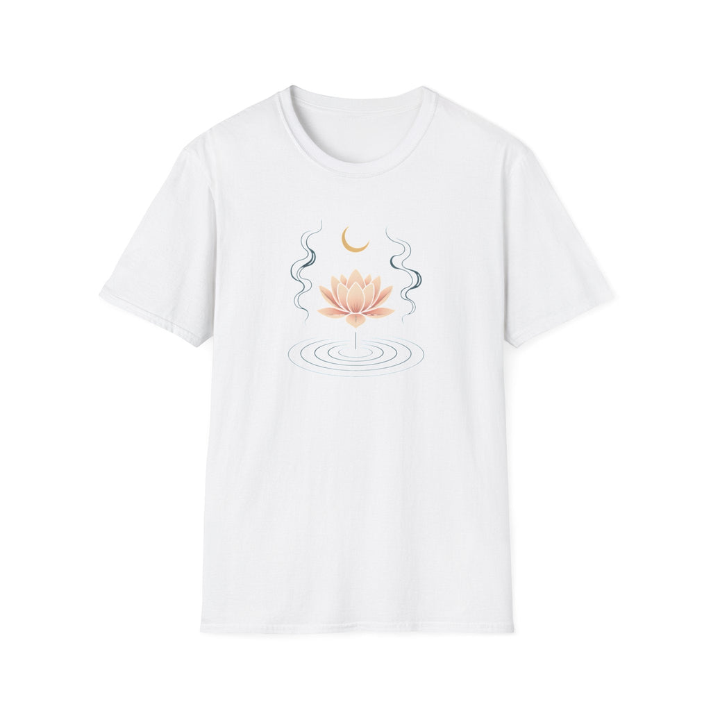 Moonlit Lotus Meditation T-Shirt
