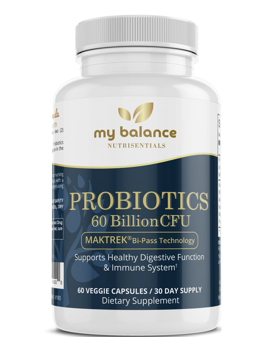 Probiotics 60 Billion CFU | Max-Strength Digestive Support
