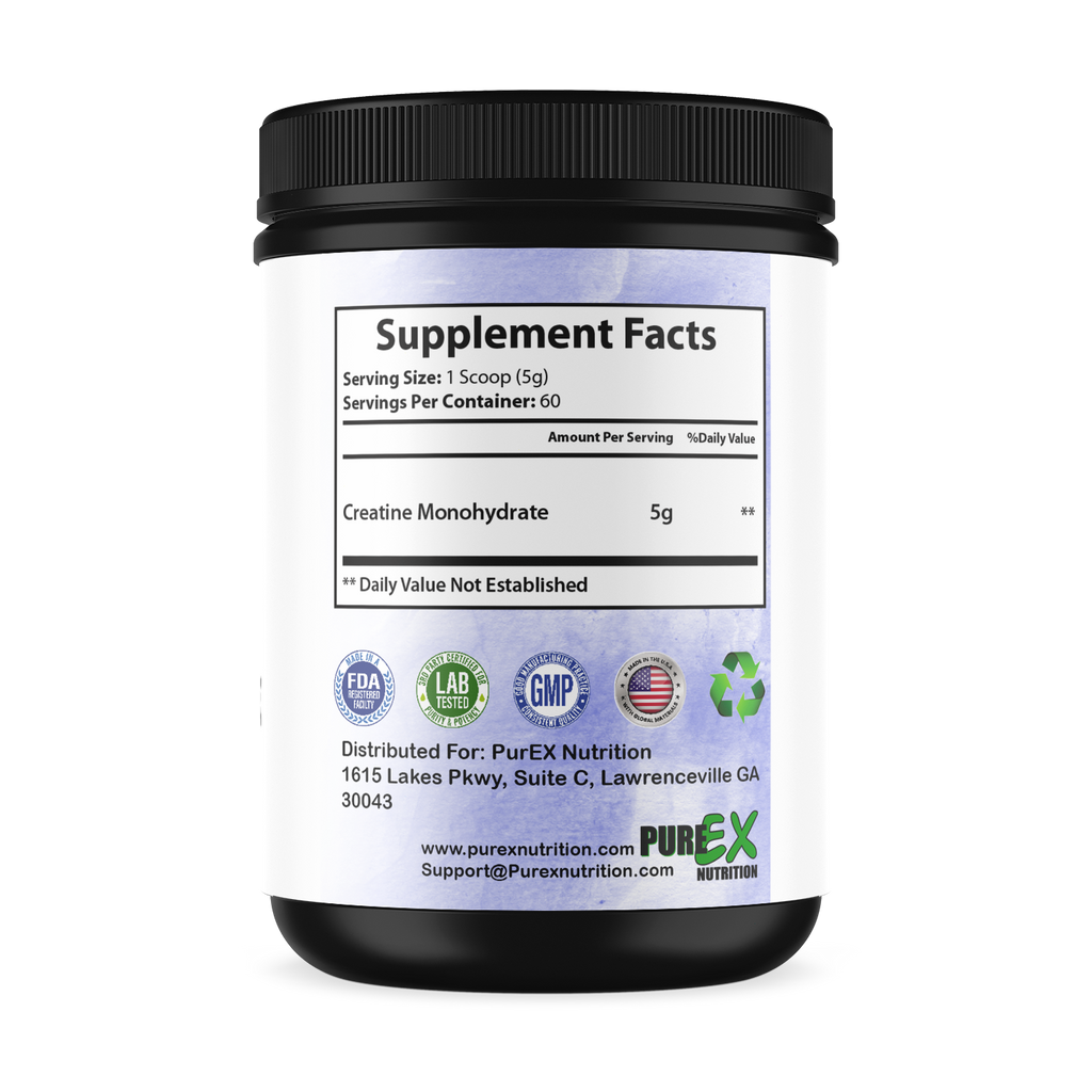 Pure Creatine Monohydrate | 60-Day Supply for Strength & Performance